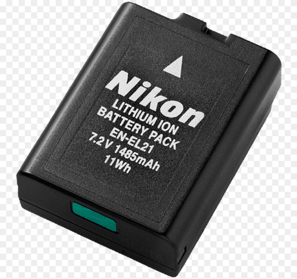 Nikon En El21 Rechargeable Li Ion Battery Nikon, Adapter, Electronics, Mobile Phone, Phone Free Png Download
