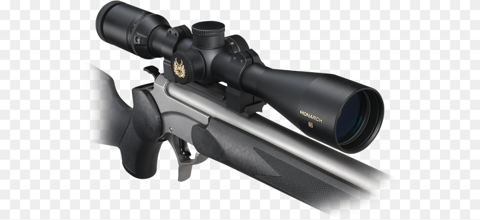 Nikon Monarch3 3 On Rifle Nikon Monarch, Firearm, Gun, Weapon, Appliance Free Png