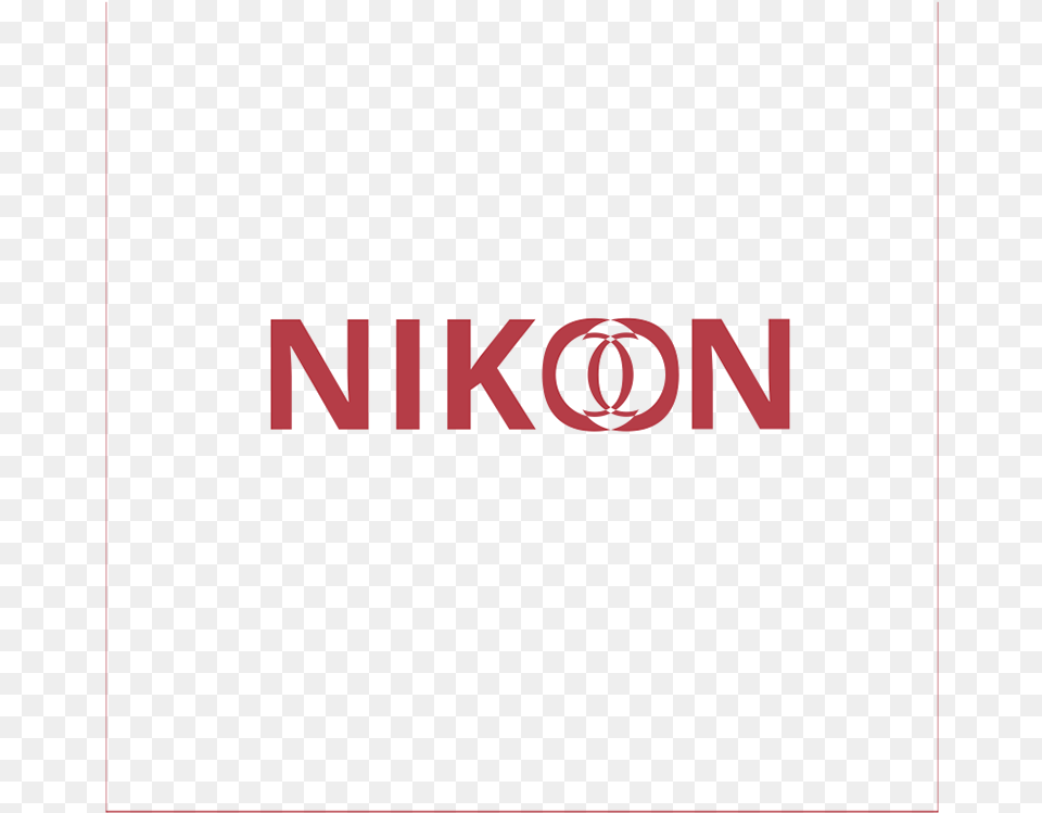 Nikon Red Watermark Paper Product, Logo Free Png