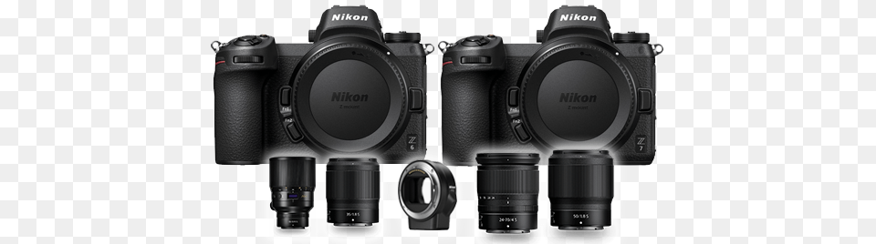 Nikon Z Series Announced Nikon Z6, Electronics, Camera, Digital Camera, Camera Lens Free Transparent Png