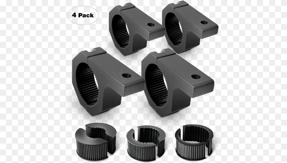 Nilight 4 Pack Led Off Road Light Horizontal Bar Clamp 3 4 Round Bar Adjustable Mount Clamps, Device, Tool Free Png Download