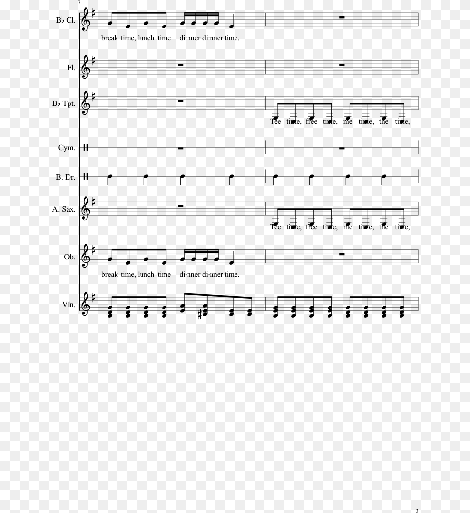 Nilla Wafer Top Hat Time Sheet Music Composed By Arranged Nilla Wafer Top Hat Time Sheet Music, Gray Png