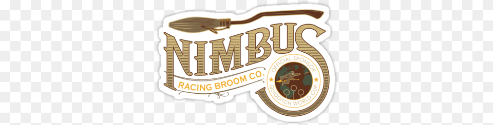 Nimbus Racing Broom Co Nimbus Logo Harry Potter, Badge, Symbol, Text, Dynamite Free Transparent Png
