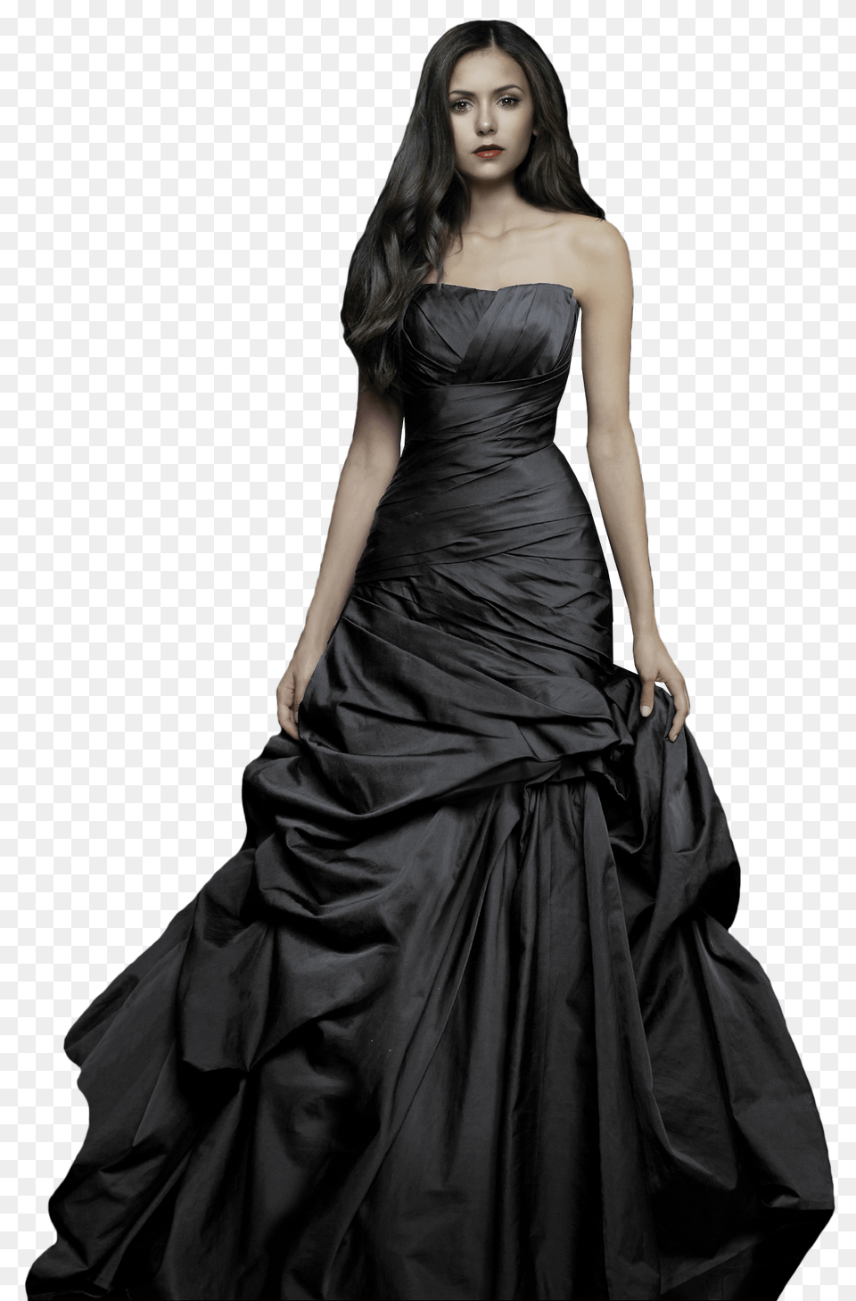 Nina Dobrev Quotthe Vampire Diariesquot 2009, Adult, Person, Gown, Formal Wear Png