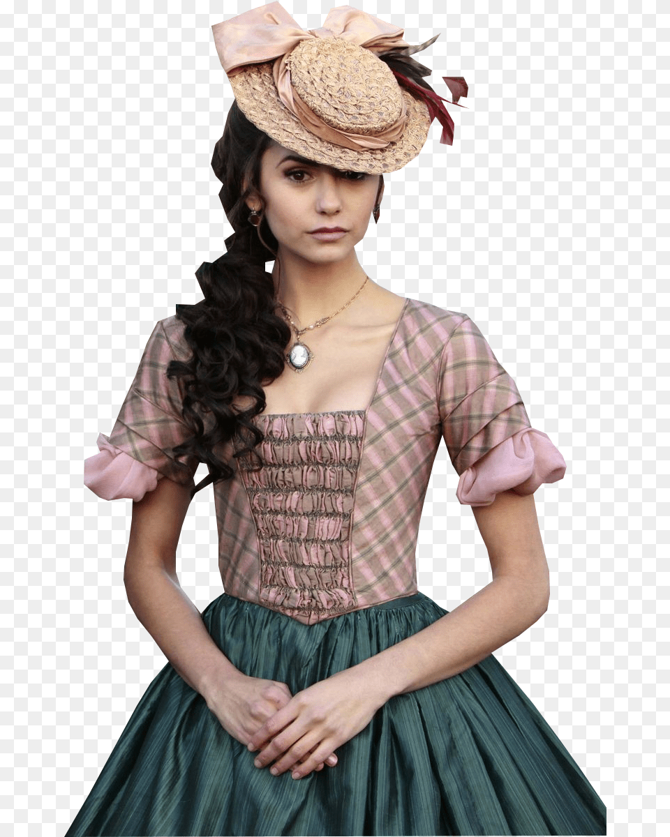 Nina Dobrev Nina Dobrev And Grant Mellon, Person, Clothing, Dress, Lady Free Transparent Png