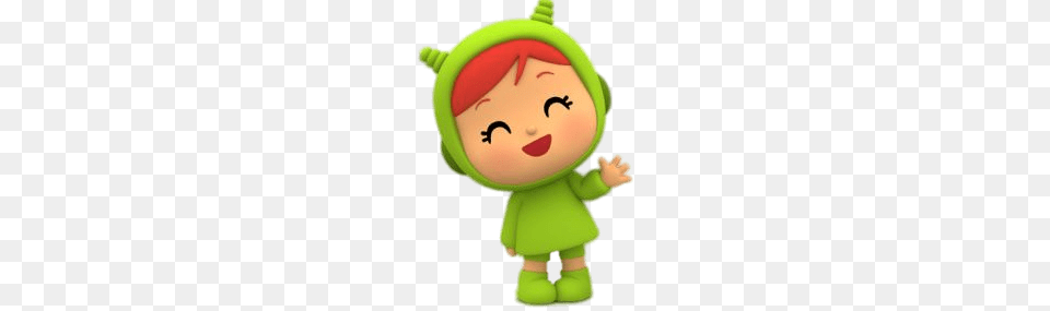 Nina Waving, Doll, Elf, Toy, Baby Free Png