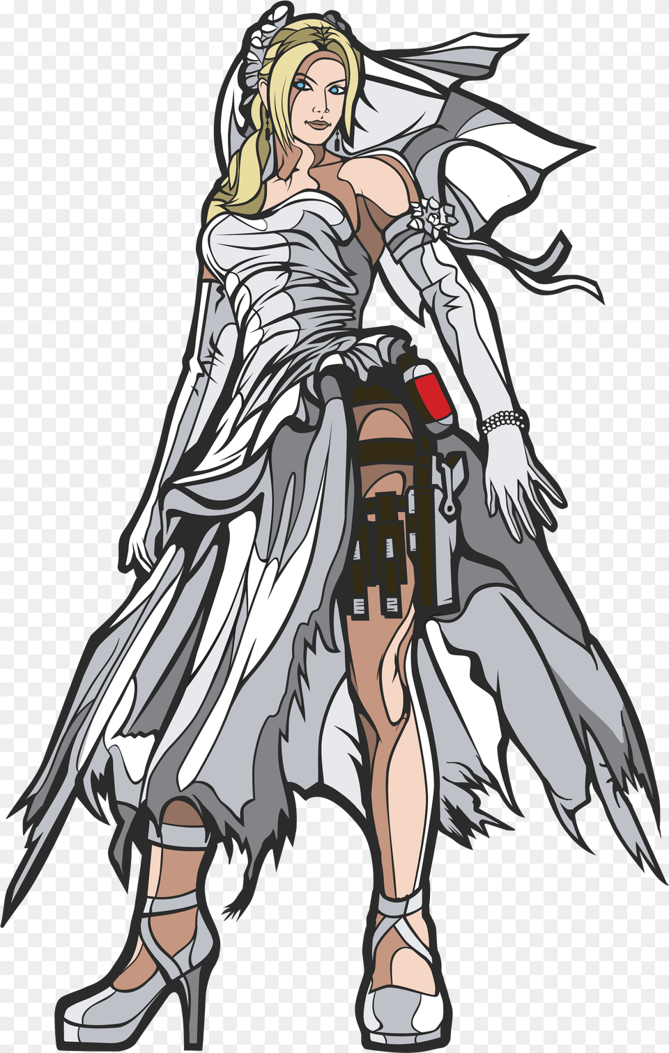 Nina Williams Figpin Tekken, Book, Comics, Publication, Adult Free Transparent Png