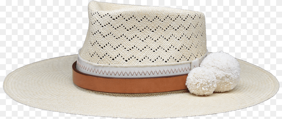 Ninakuru Long Brim Panama Hat With Artisanal Crown Crochet, Clothing, Sun Hat Free Png