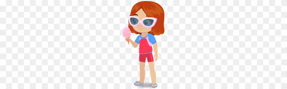 Ninas World Chelsea Having An Ice Cream, Food, Dessert, Ice Cream, Person Png Image