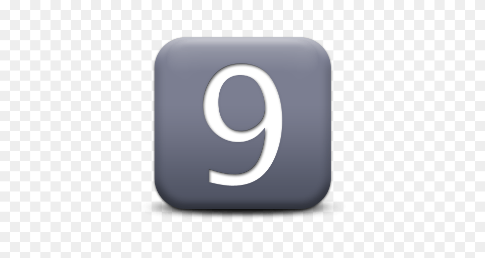 Nine 9 Number Icon, Text, Symbol, First Aid Png