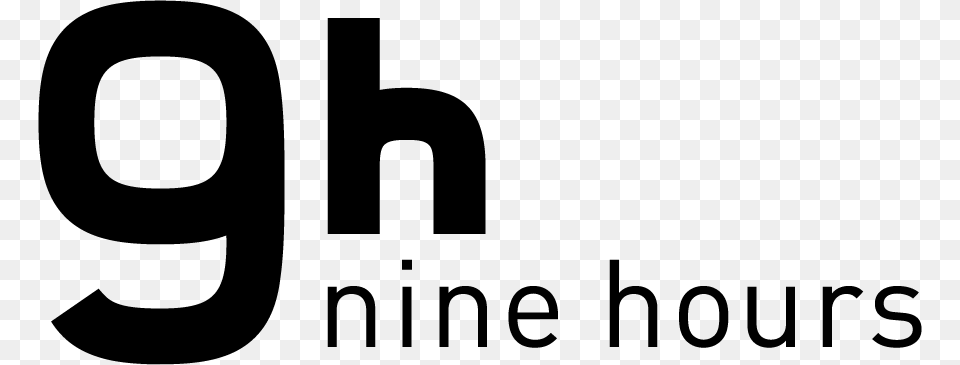 Nine Hours Nine Hours Hotel Logo, Gray Png