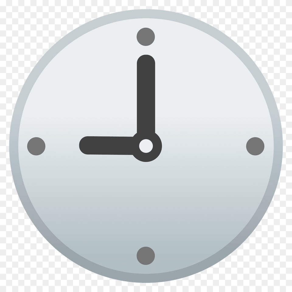 Nine Oclock Emoji Clipart, Clock, Analog Clock, Disk Free Png Download