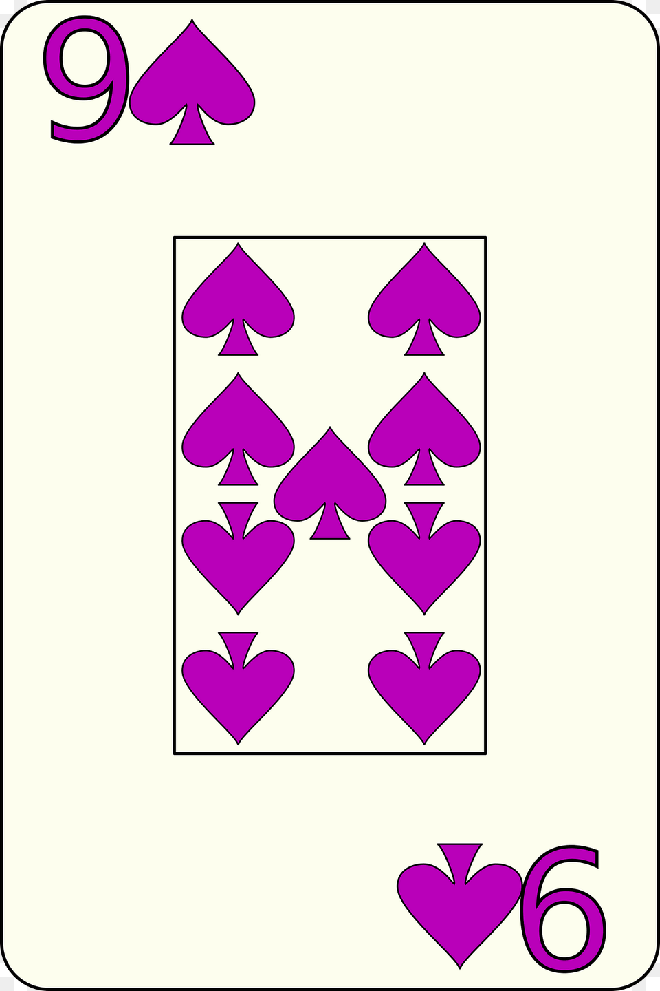 Nine Of Spade Clipart, Symbol Free Png