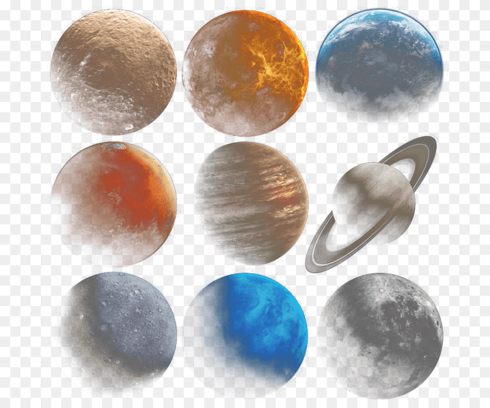 Nine Planets Planets, Astronomy, Outer Space, Planet, Sphere Free Transparent Png
