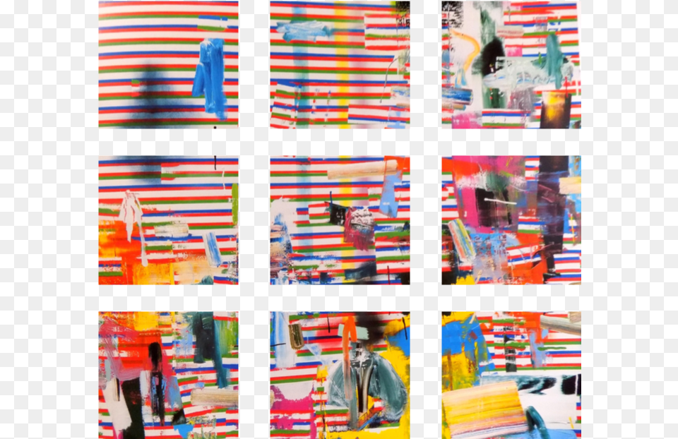 Nine Print Squares Tomory Dodge, Art, Collage, Modern Art, Painting Png