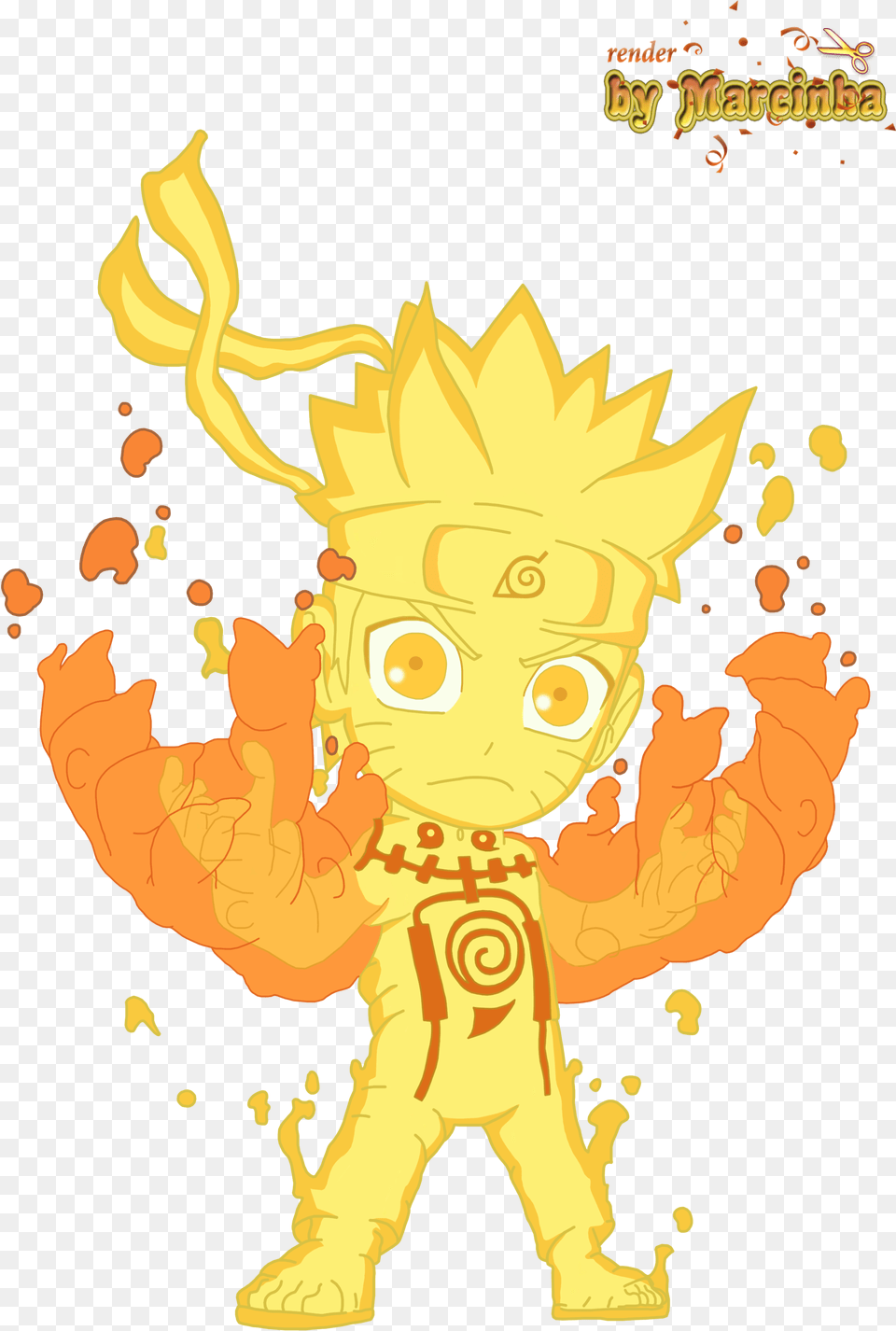 Nine Tails Chibi Naruto, Publication, Book, Comics, Person Free Transparent Png