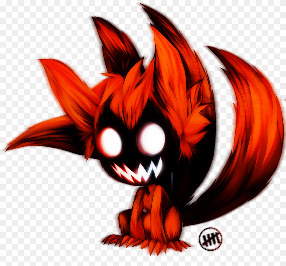 Nine Tails Naruto Chibi, Book, Comics, Publication, Adult Png Image