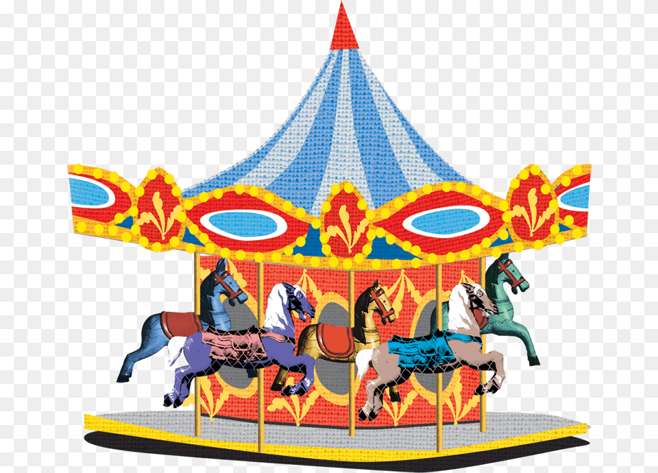 Nine Ways Amusement Parks Hijack Your Brain, Amusement Park, Animal, Horse, Mammal Png Image
