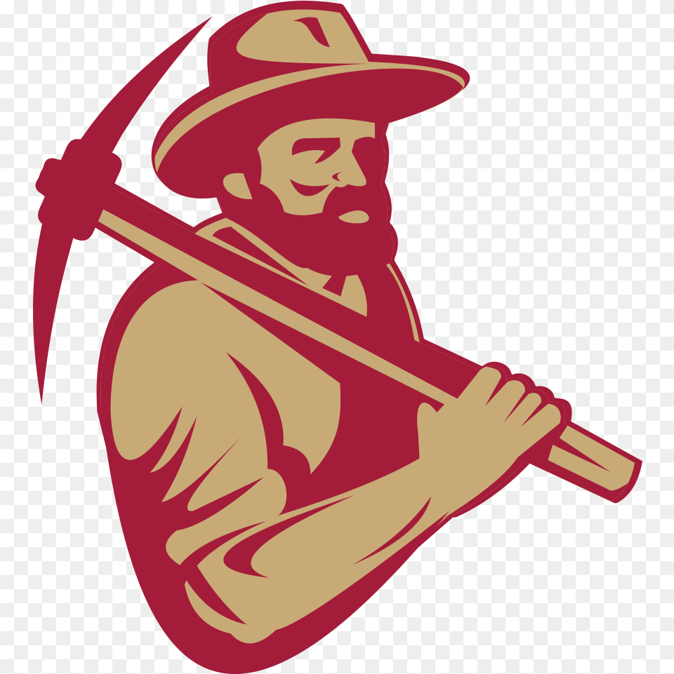 Niners Wire Nfl 49ers Old Logo, Person, Clothing, Hat, Face Free Transparent Png