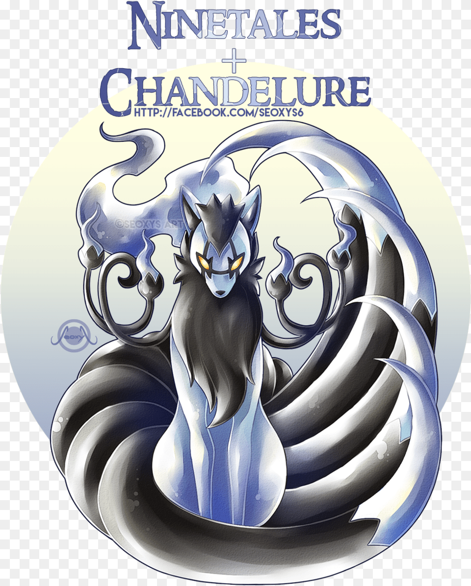 Ninetales Chandelure More Cool Pokemon Fusions Ninetales, Animal, Cat, Mammal, Pet Png