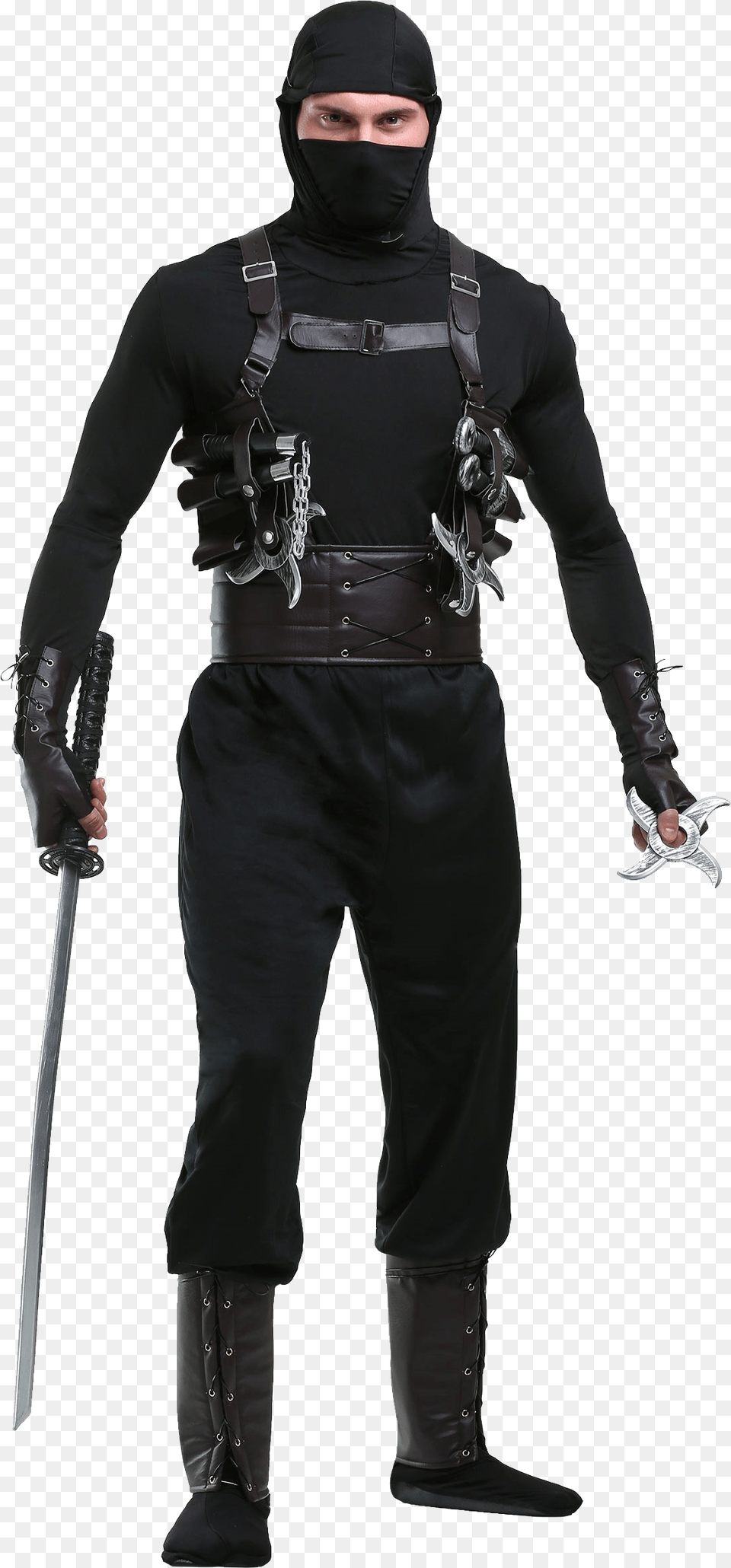 Ninja, Clothing, Costume, Person, Sword Png Image