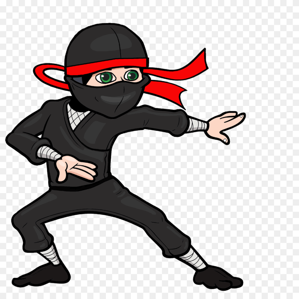 Ninja, Person, Baby, Face, Head Png