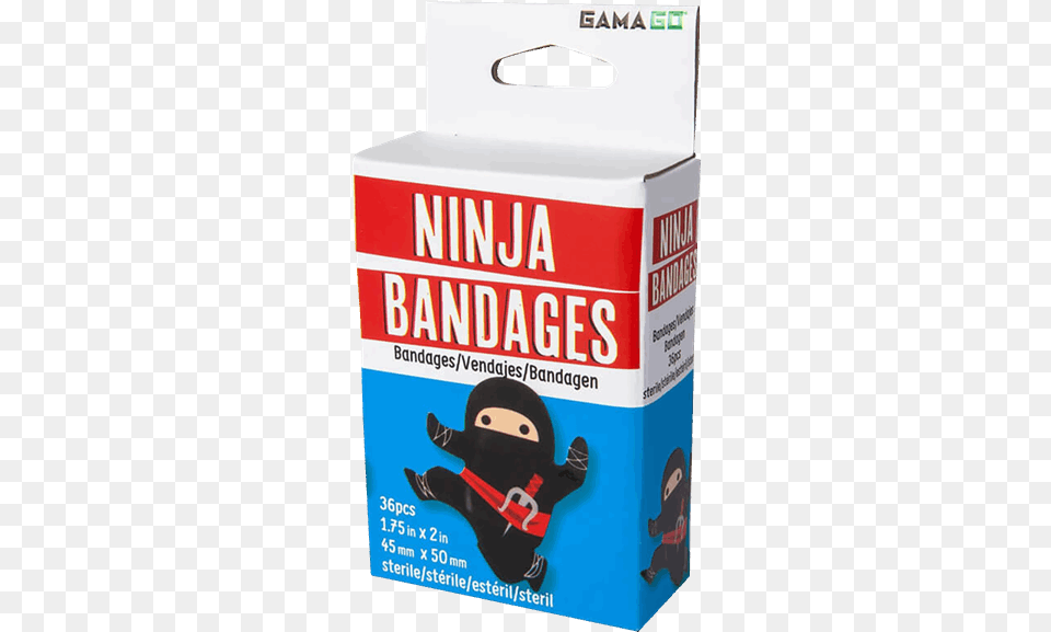 Ninja Bandages Gamago, Box, Cardboard, Carton, Baby Png