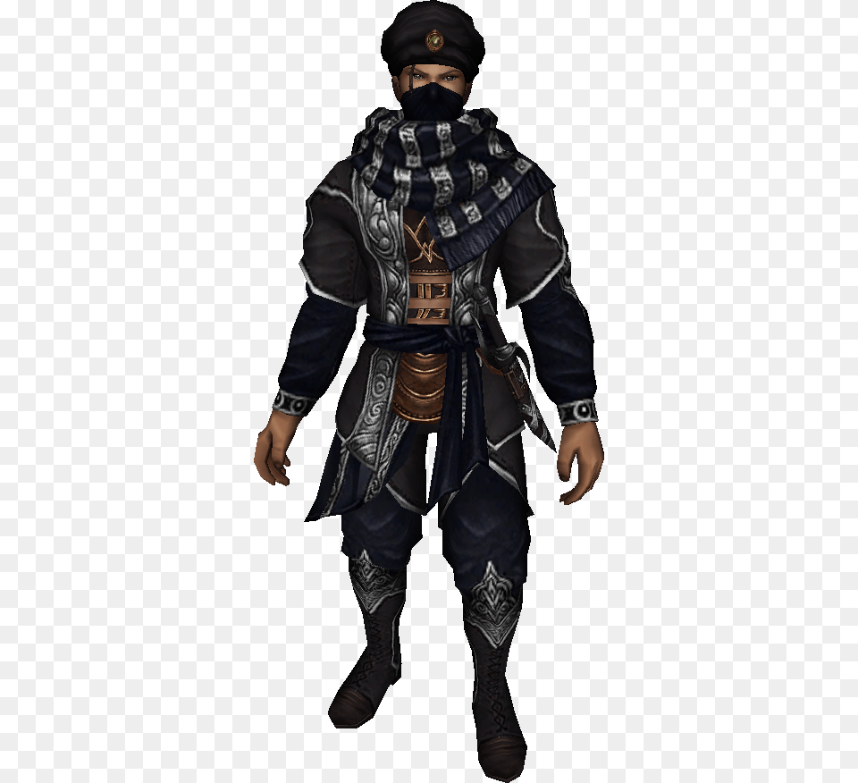 Ninja Black Desert Warrior Black Desert Ninja, Adult, Male, Man, Person Png Image