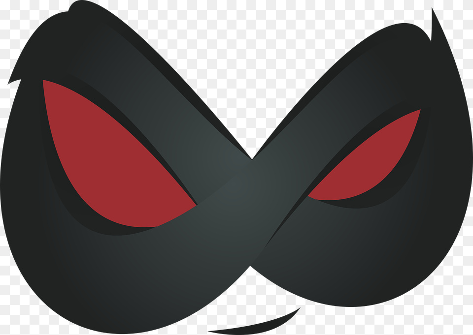 Ninja Black Red Eyes Design Assassin Illustrator, Mask Png Image