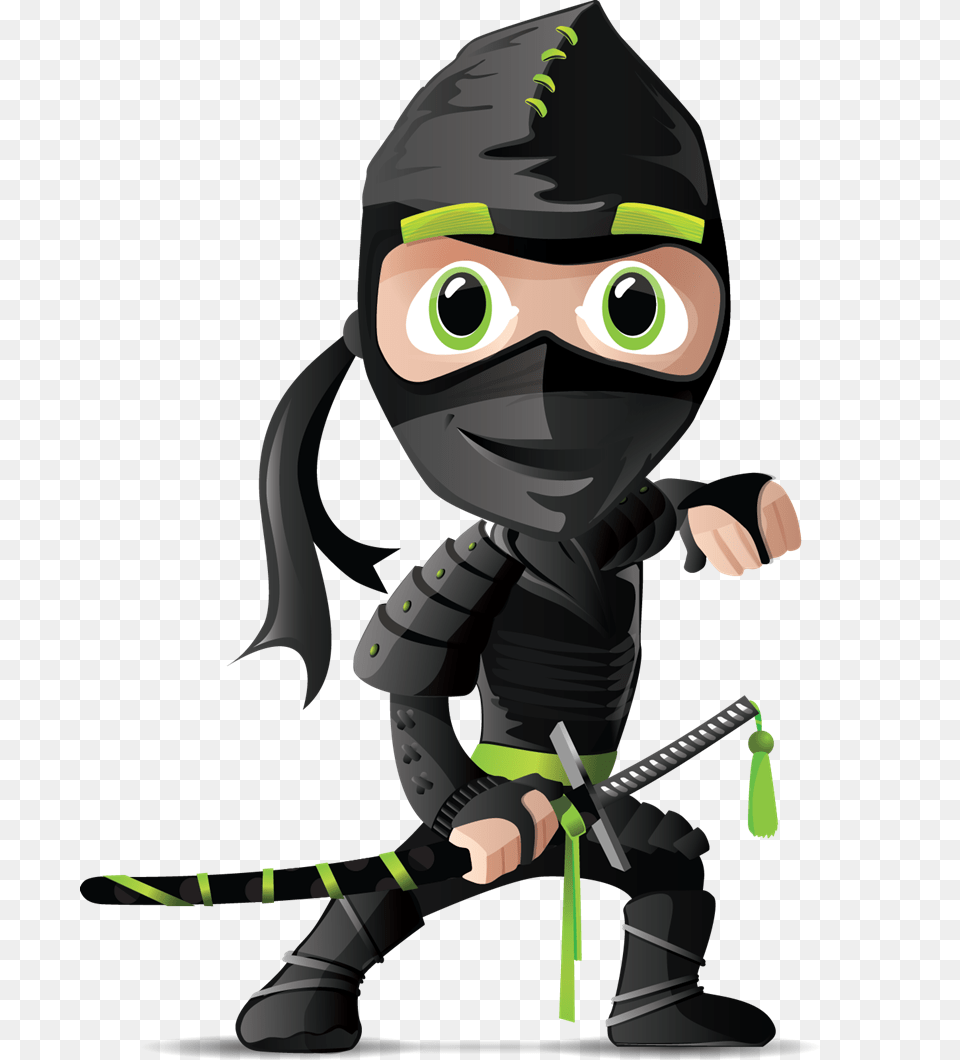 Ninja Clip Art Tumundografico, Person, Baby, Face, Head Free Png Download