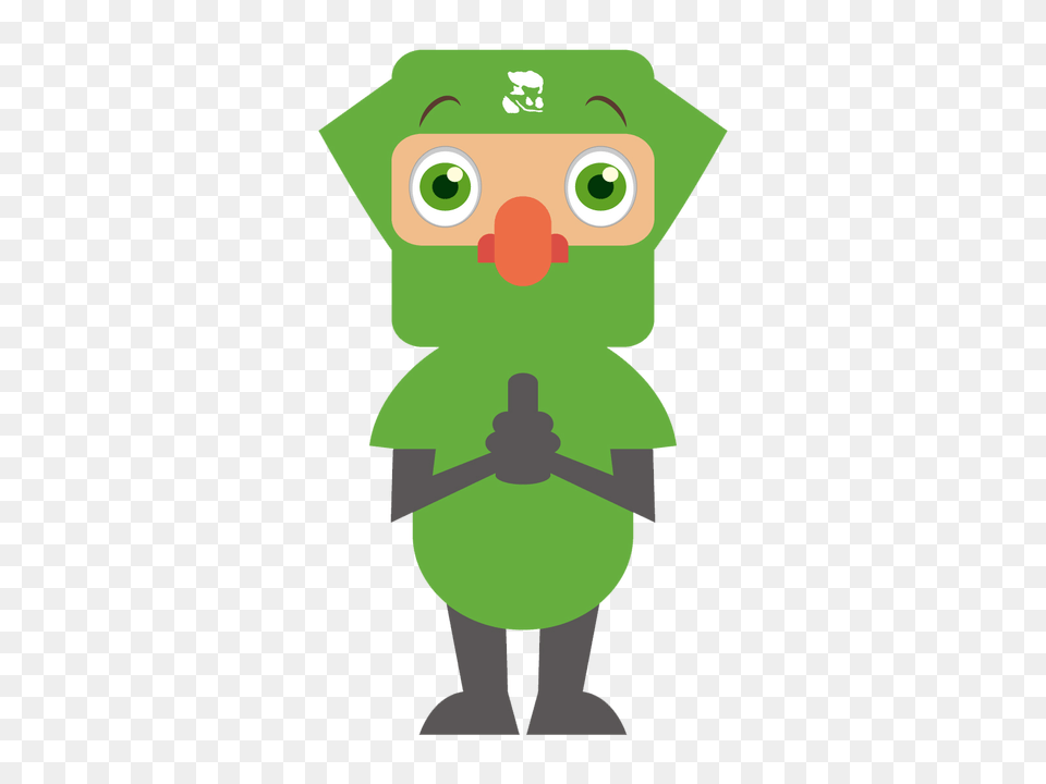 Ninja Clipart, Green, Baby, Person, Alien Png Image