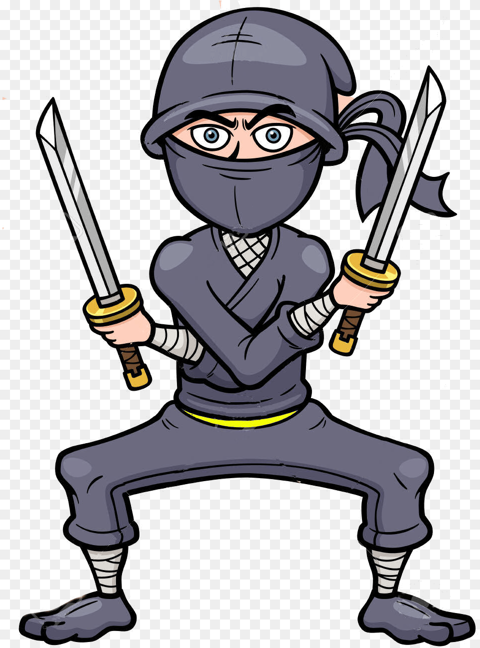 Ninja Clipart Belt Desenho De Ninja Lutador, Person, Baby, Face, Head Free Transparent Png