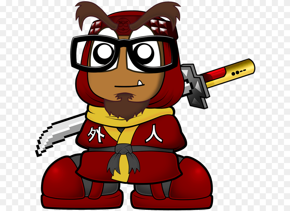 Ninja Clipart Cool Character, Baby, Person, Book, Comics Png Image