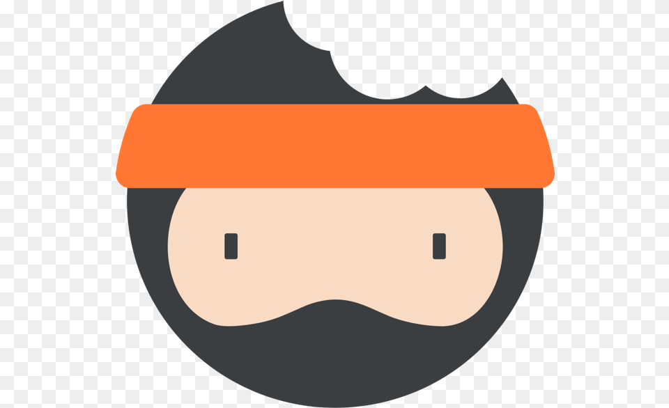 Ninja Cookie Language, Face, Head, Person, Mustache Free Png Download