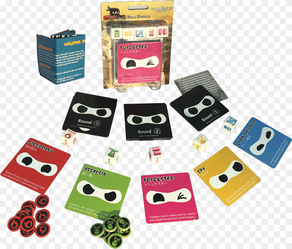 Ninja Dice Kage Masters, Advertisement, Poster, Business Card, Paper Png