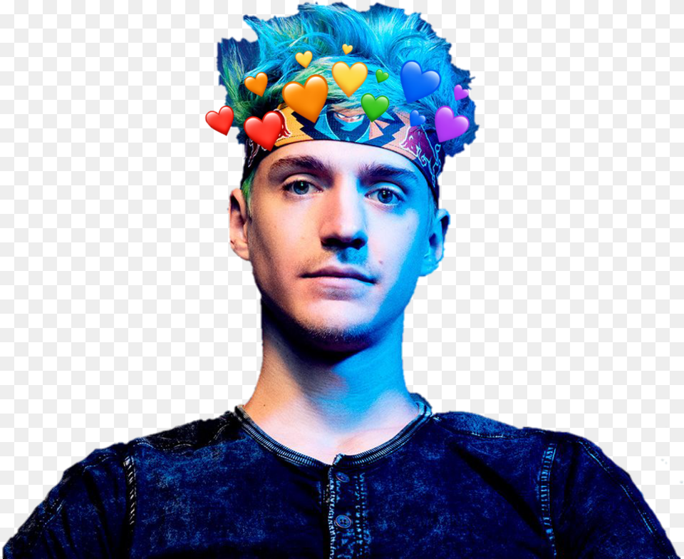 Ninja Fortnite Streamers Gamers Madkid7 Tyler Blevins, Accessories, Photography, Person, Man Png