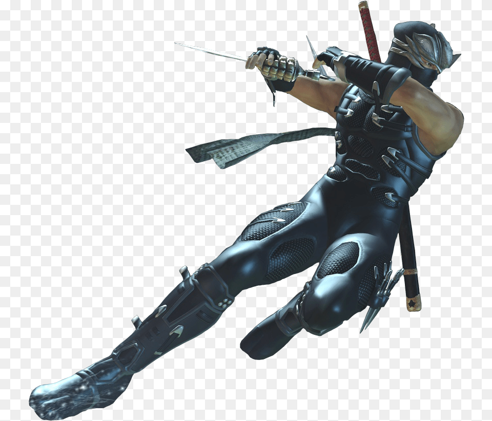 Ninja Gaiden Transparent, Sword, Weapon, Person Free Png Download