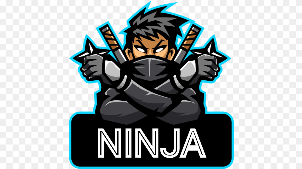 Ninja Gaming Logo Download In 2020 Joshua Gaming, Baby, Person, Book, Comics Free Png