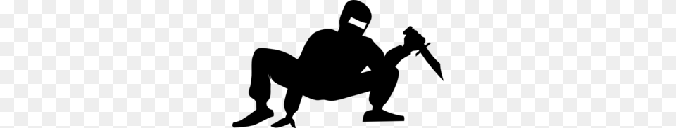 Ninja Hiding Clip Art, Lighting Free Png Download