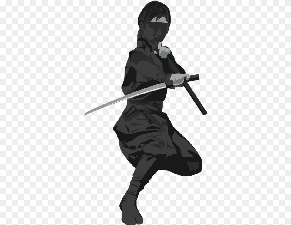 Ninja Images Ninja Clip Art, Person, Sword, Weapon, Face Free Transparent Png