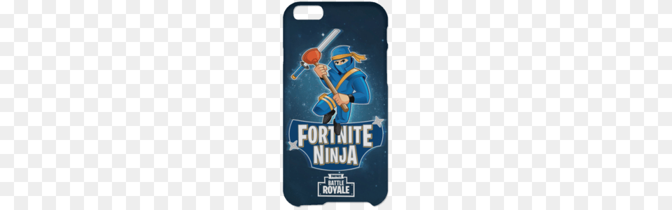 Ninja Iphone Plus Case Fortnite Line, Boy, Child, Male, Person Png