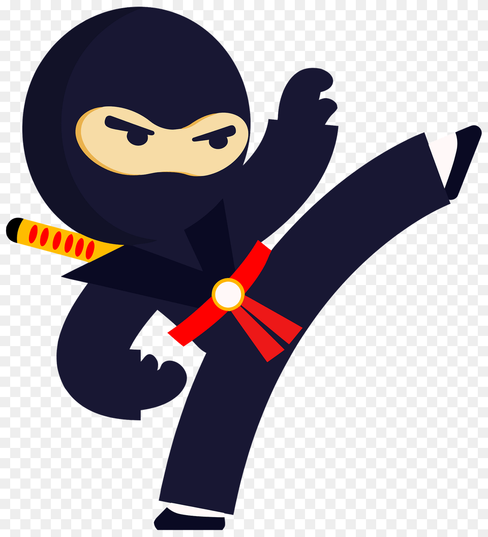 Ninja Kick Clipart, Person, People, Baby, Martial Arts Free Png Download