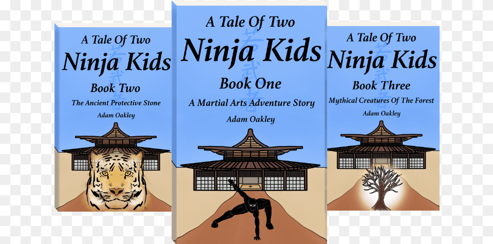 Ninja Kids Book A Tale Of Two Ninja Kids Small Adventure Story, Publication, Comics, Adult, Person Free Png Download