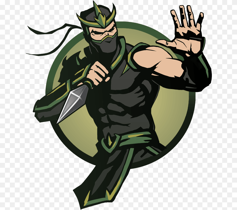 Ninja Man Kunai Shadow Fight 2 Ninjas, Adult, Male, Person, Face Free Png Download