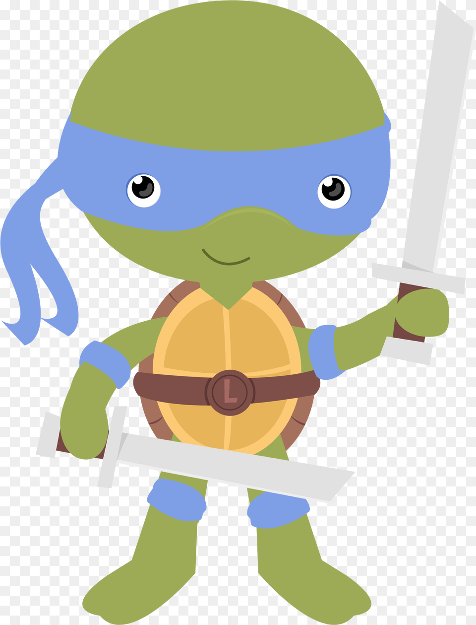 Ninja Party Ninja Turtle Party Ninja Birthday Parties Topper Tartaruga Ninja Gratis, Baby, Person, Blade, Dagger Png