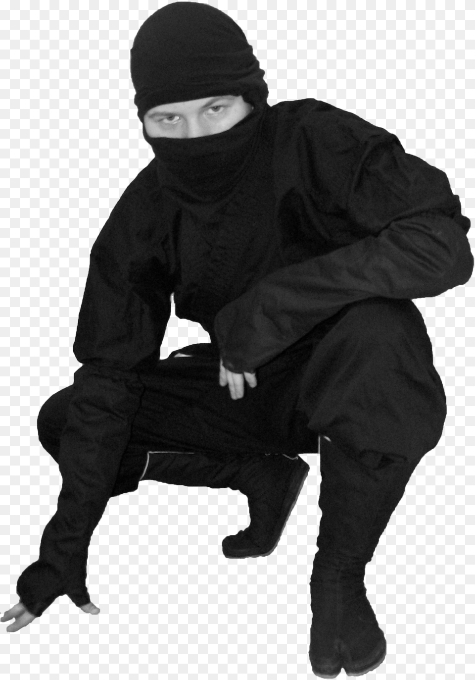 Ninja Real Ninja Transparent Background, Person, Adult, Male, Man Png Image