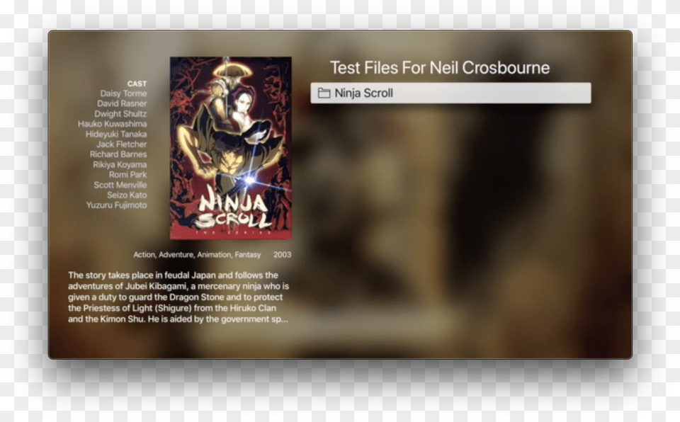 Ninja Scroll, Advertisement, Poster, Art, Painting Free Png