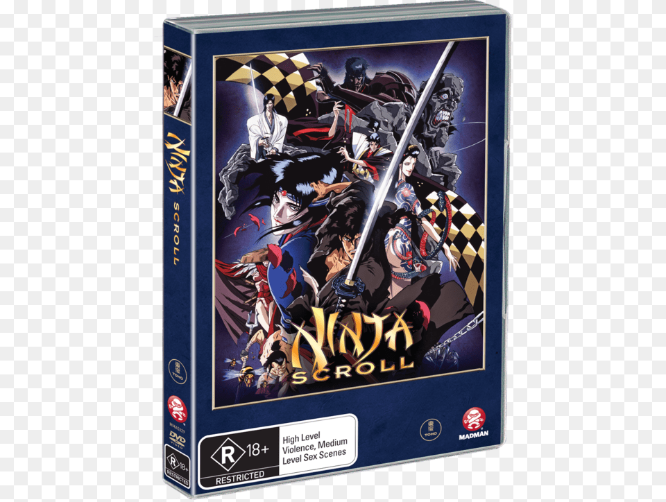 Ninja Scroll Blu Ray Download Ninja Scroll Movie Poster, Adult, Female, Person, Woman Free Transparent Png