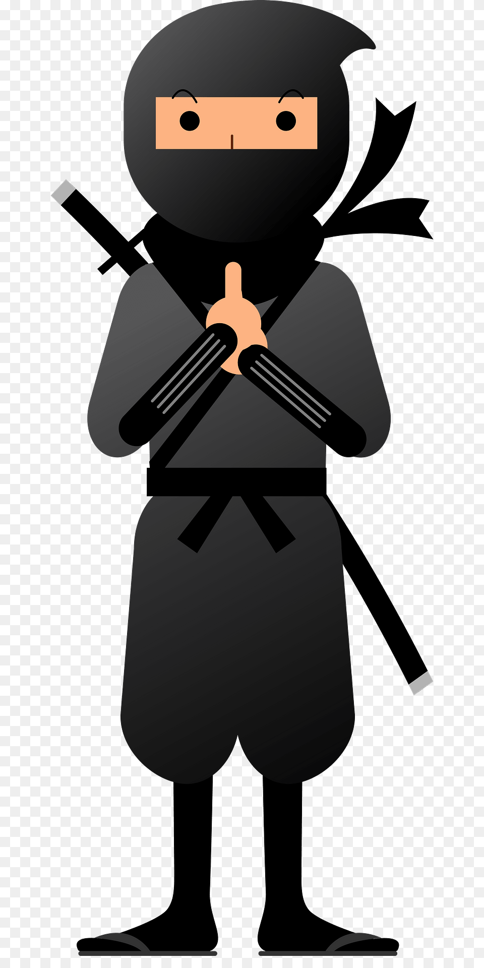 Ninja Shinobi Clipart, Person Free Png