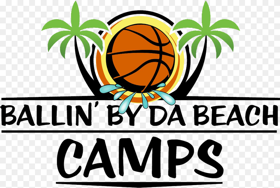 Ninja Silhouette Streetball Ballin By Da Beach Camp, Logo Png